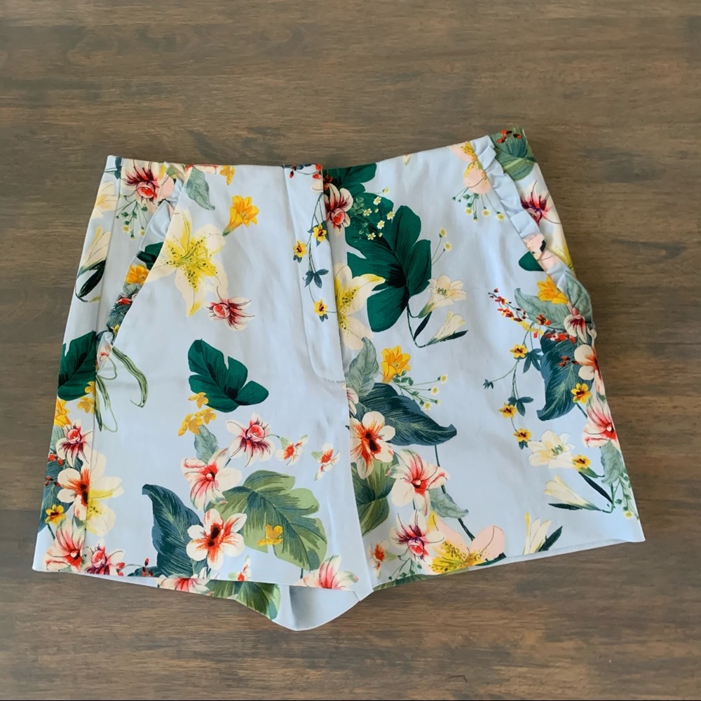 Zara Floral Shorts